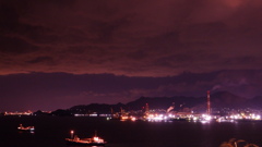 日鉄日新製鋼呉製鉄所　夜景１