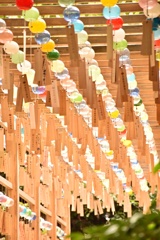 川越氷川神社　縁結び風鈴
