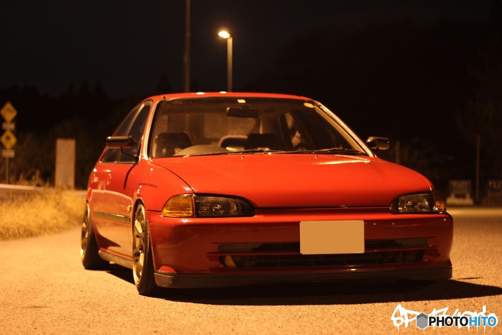 my civic night  ver