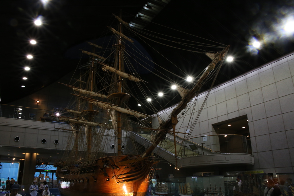 英国戦艦ロドニー号@神戸海洋博物館
