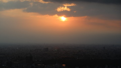 夕日