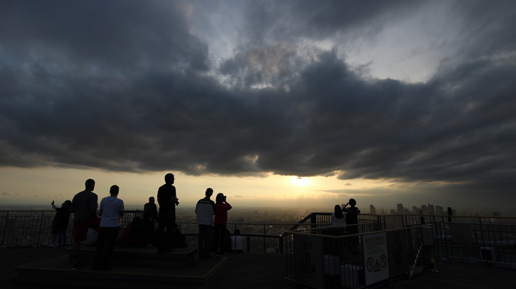 ある日の　夕陽　⑪