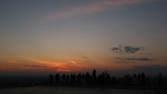 ある日の　夕焼け