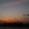 ある日の　夕焼け
