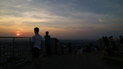 想い出の夕陽