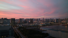 お台場テレコムセンターからの夕景②