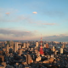 輝く東京の街