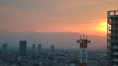 きょうの　夕焼け