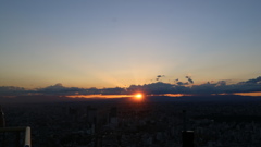ある日の夕陽　⑥