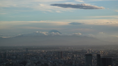 六本木ヒルズから見た　富士山