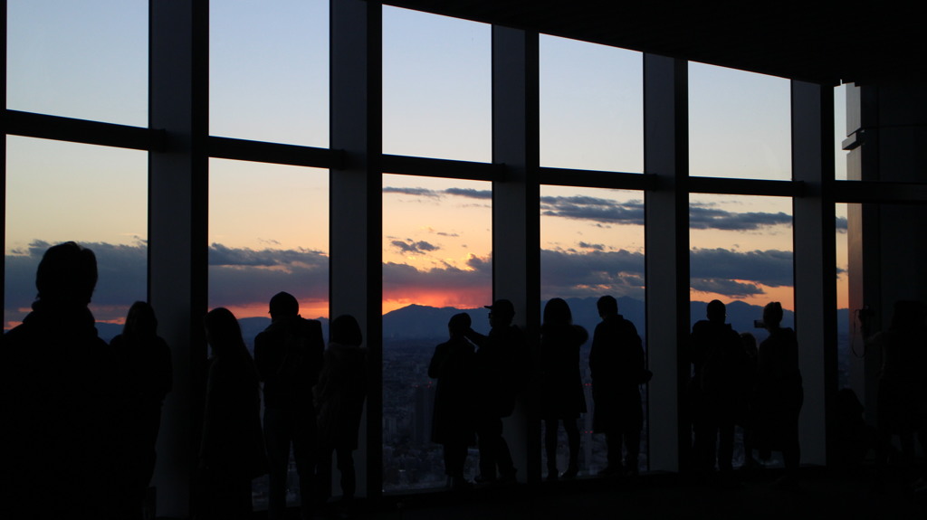 六本木ヒルズ　展望台から