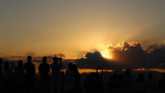 ある日の夕陽　⑤