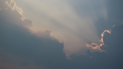 練馬区役所20Fから見た　雲