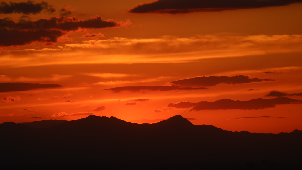 いつか見た夕焼け