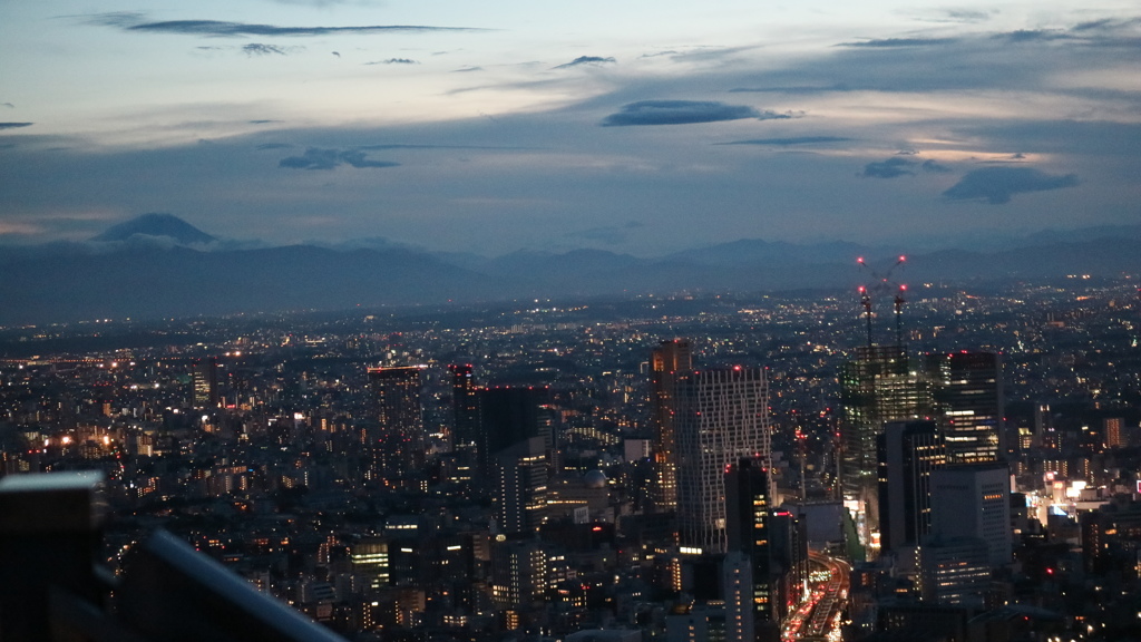 六本木ヒルズからの夕景　③