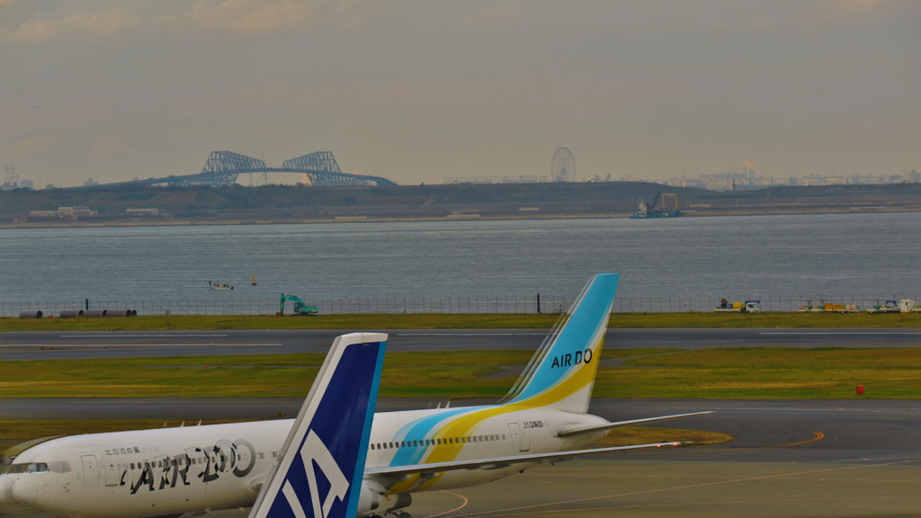 羽田空港からのゲートブリッジ