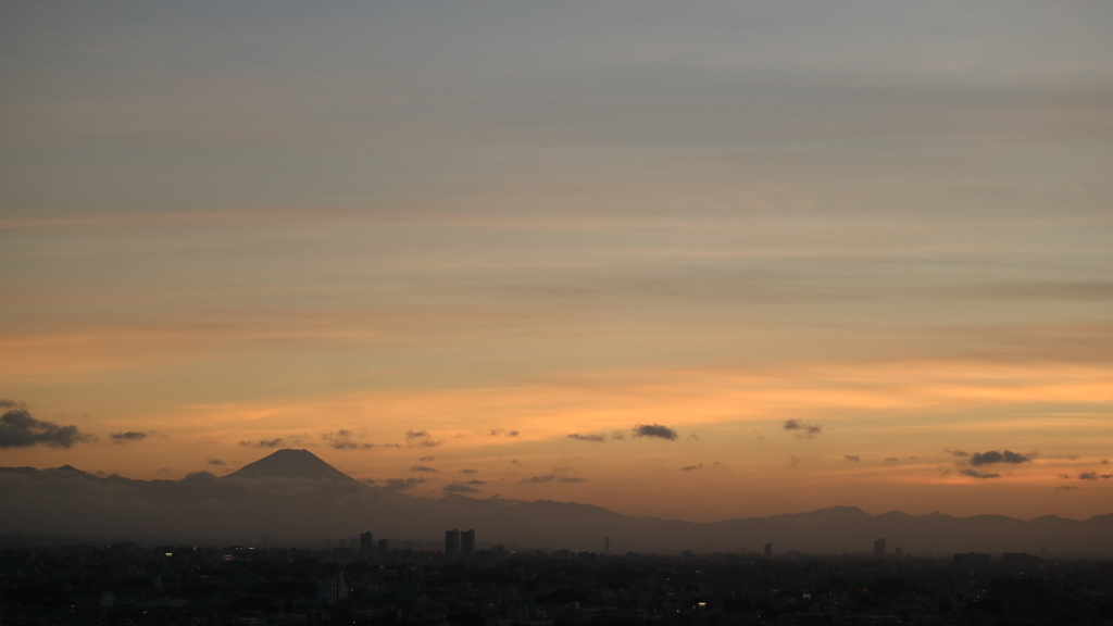 きょうの富士山③