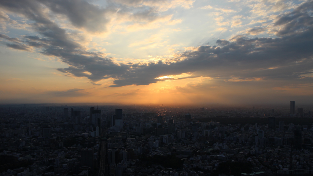 ある日の夕陽　③