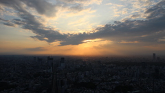 ある日の夕陽　③