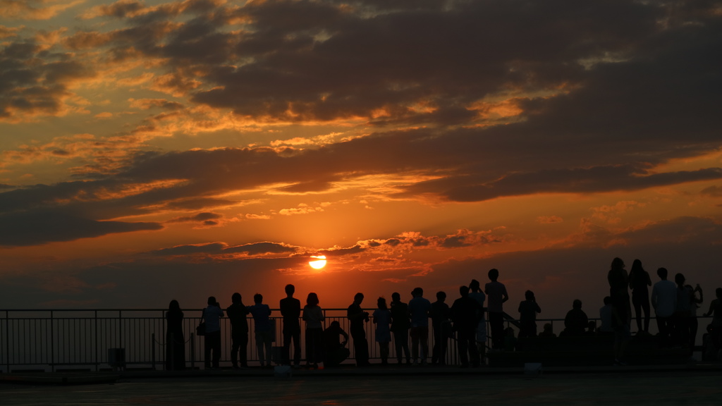 ある日の夕陽　②