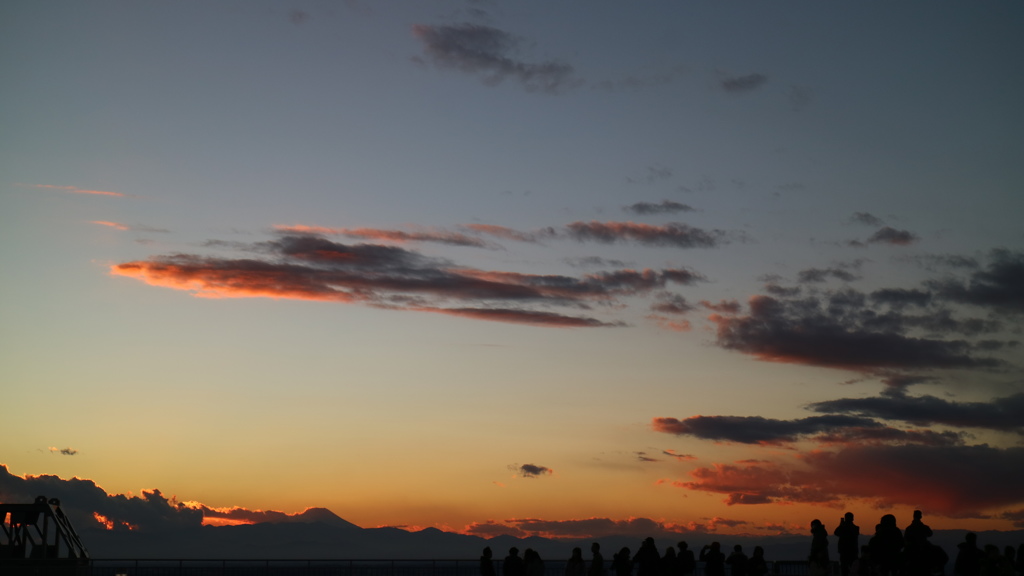 いつの日かの夕焼け