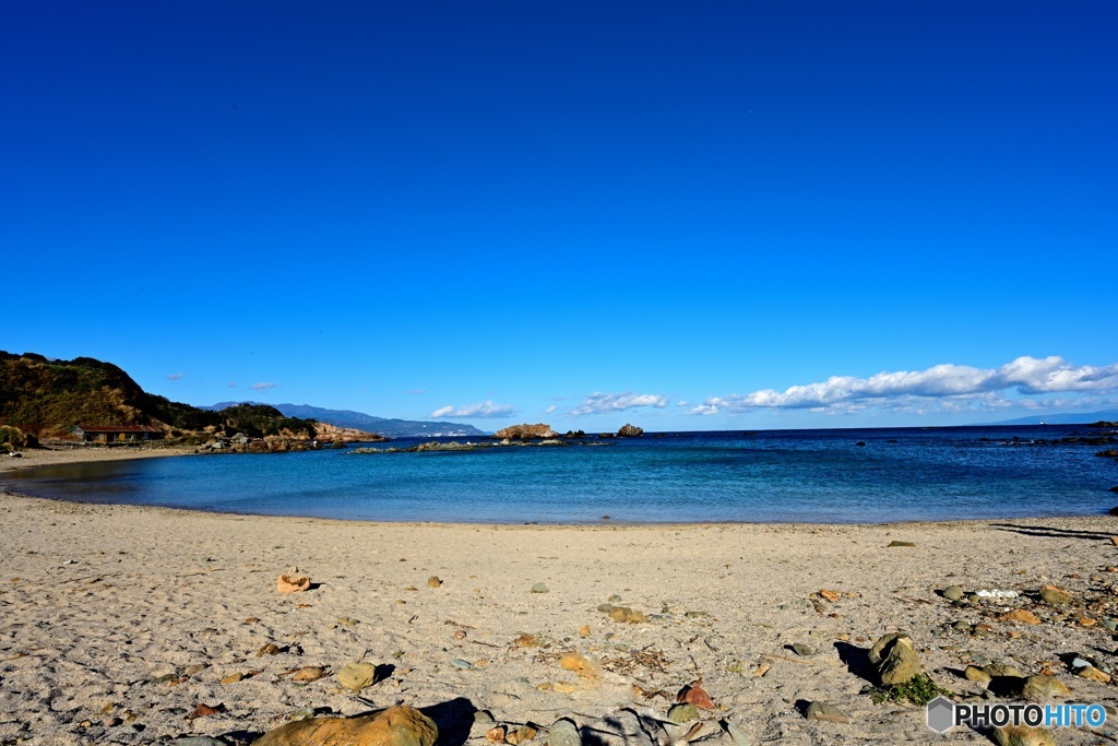 快晴の海