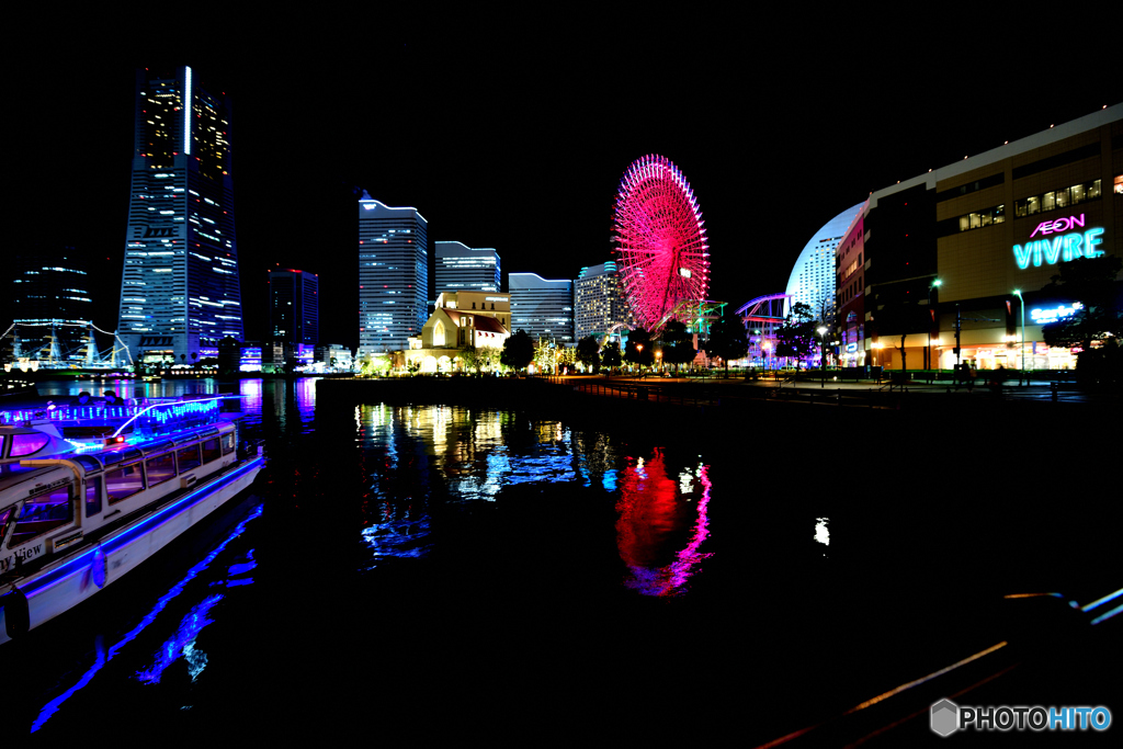 正月の横浜港