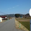 川内村の農道