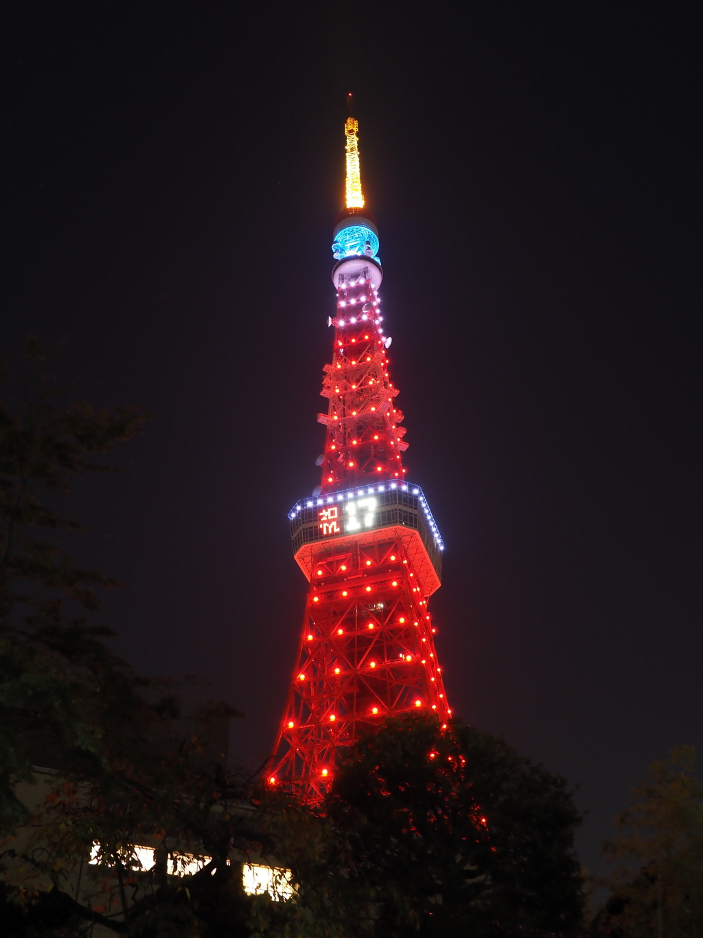 東京タワー特別ライトアップその４