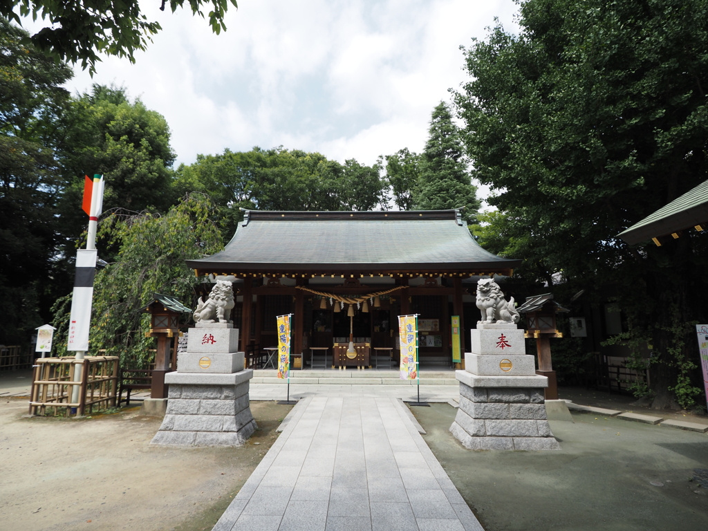 新田神社境内その１