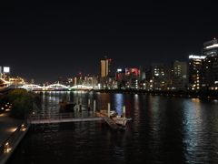 駒形橋の上からの眺め