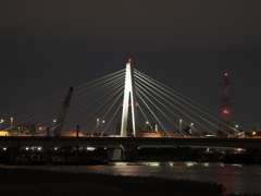 大師橋ライトアップその８