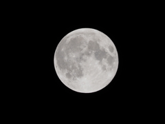ほぼ皆既月食後満月その１