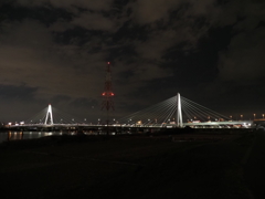 大師橋ライトアップその２