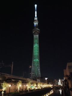 スカイツリースペシャルイルミその６