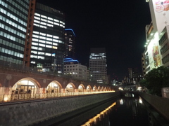 万世橋の上からの眺め