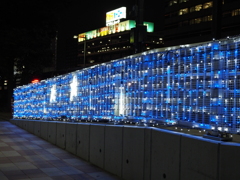 東京モノレール大井競馬場前駅イルミネーションその６