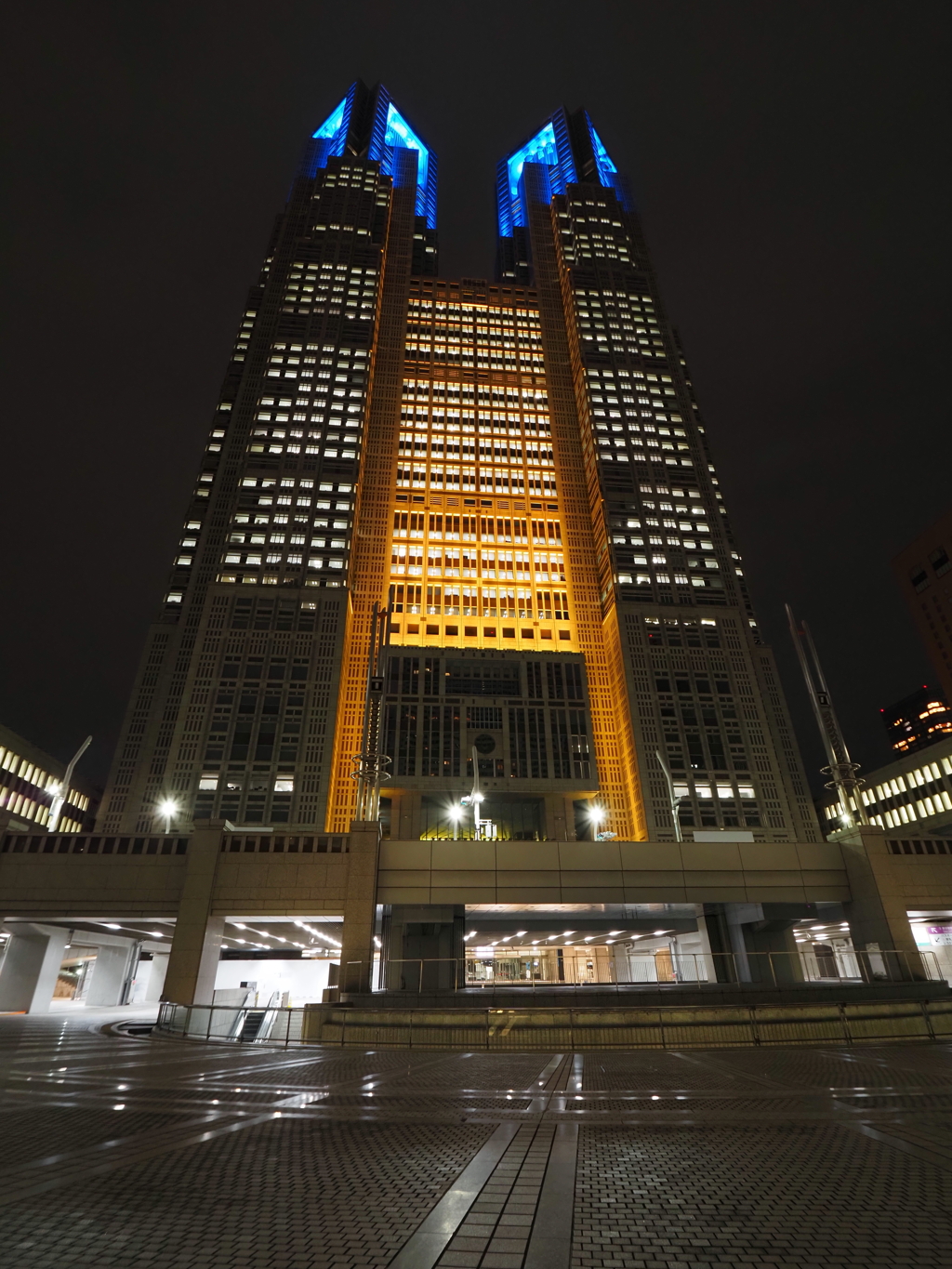 都庁ライトアップその３