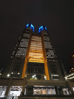 都庁ライトアップその２