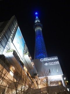 スカイツリー夜景その３