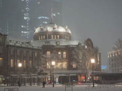 雪の日の東京駅１