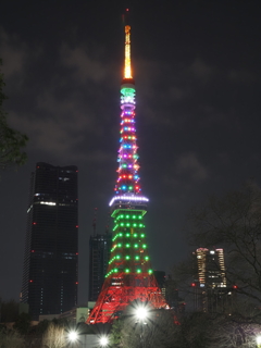 東京マラソン特別ライトアップ２