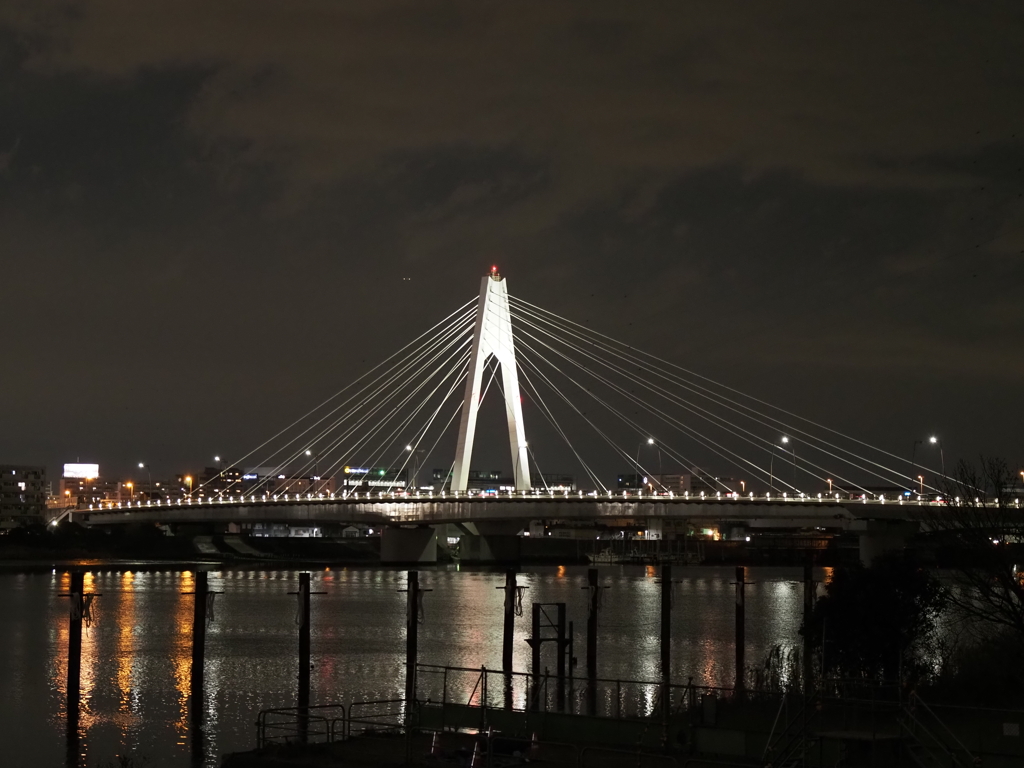 大師橋ライトアップその３