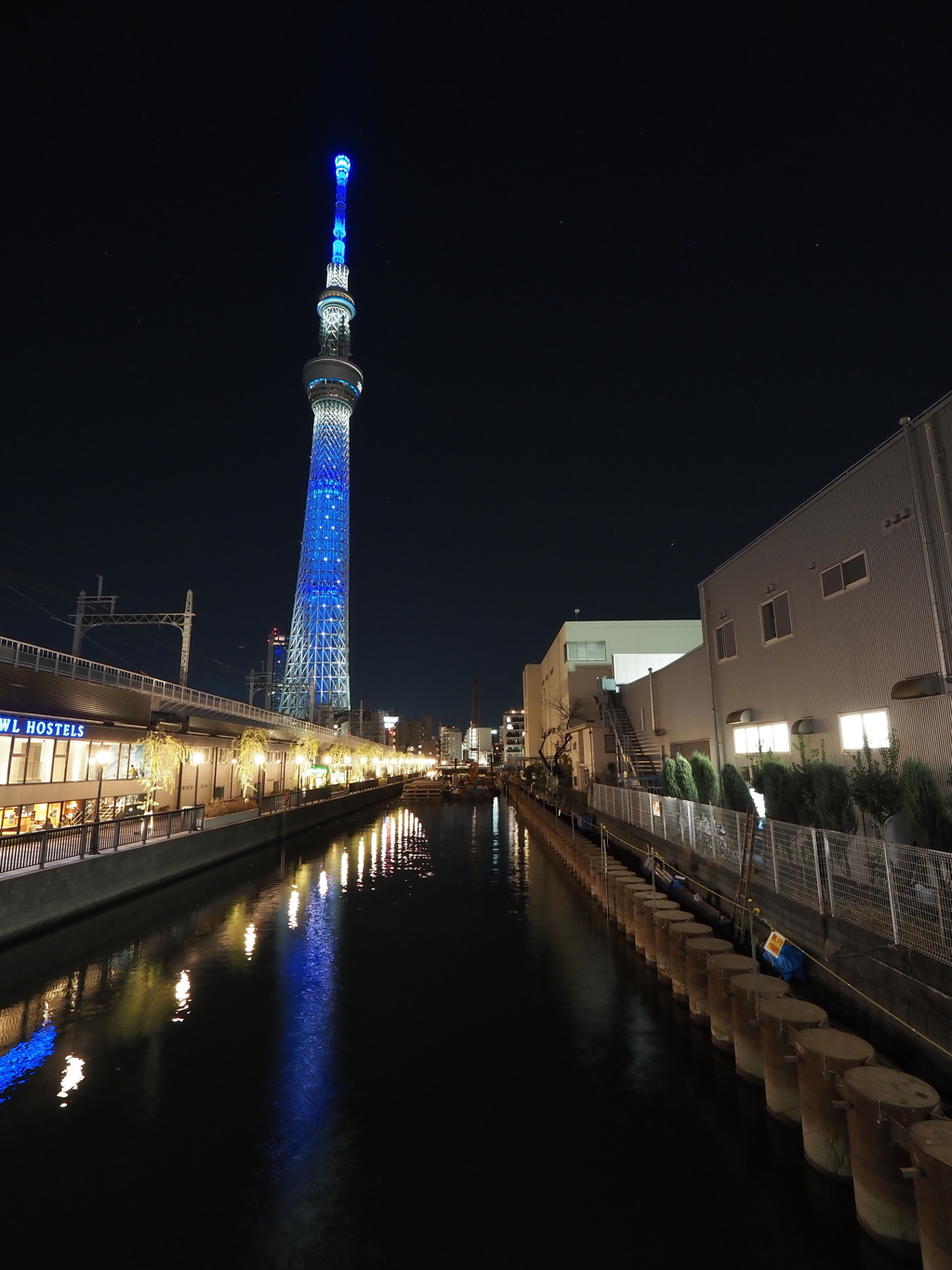 スカイツリー夜景