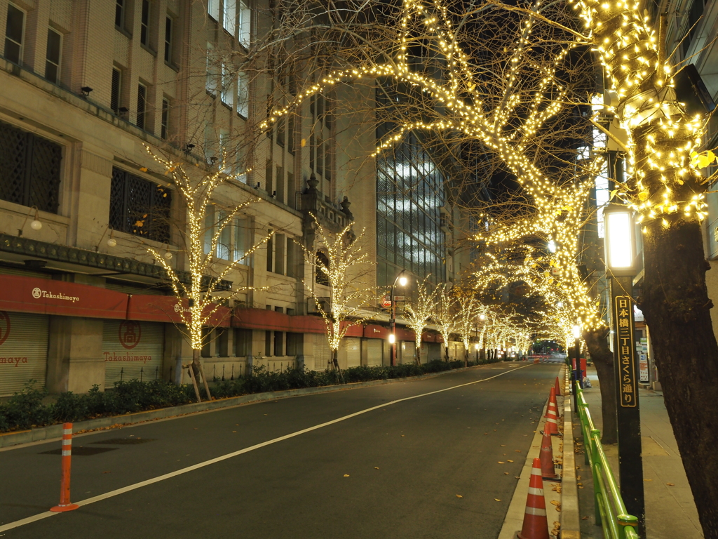 銀座高島屋周辺イルミネーションその５