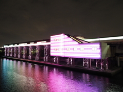 東京モノレール大井競馬場前駅イルミネーションその７
