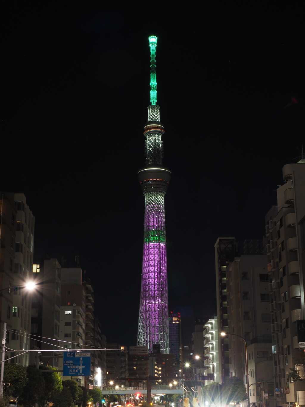 スカイツリーイルミその１