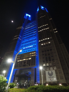 都庁ライトアップその３