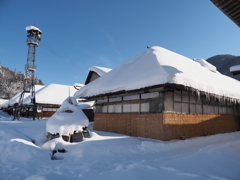 雪の大内宿その５