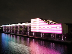 東京モノレール大井競馬場前駅イルミネーションその１